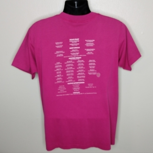 VINTAGE 90s Pequot Nation Pow Wow Tee Adult Large T-shirt Single Stitch Made USA - Picture 6 of 8